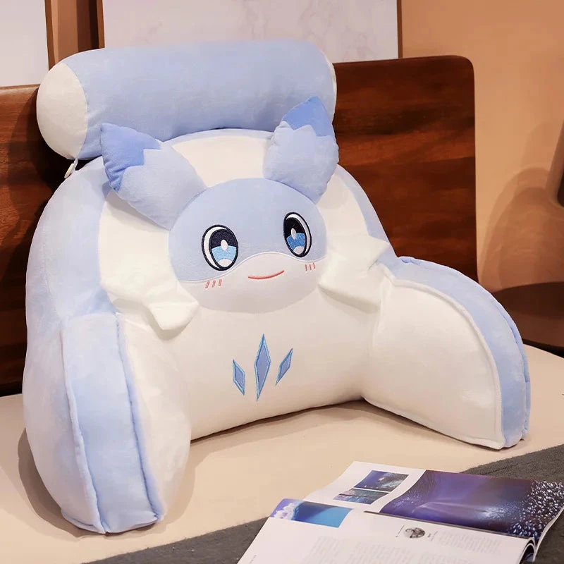 Sofi The Cute Baby Blue Hybrid Dragon Cushion Seat 4 Sofi The Cute Baby Blue Hybrid Dragon Cushion Seat - Image 2