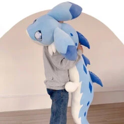 Sofi The Long Kawaii Baby Blue Hybrid Dragon Plushie -Kawaii Store kawaiies plushies plush softtoy sofi the long kawaii baby blue hybrid dragon plushie soft toy 355530