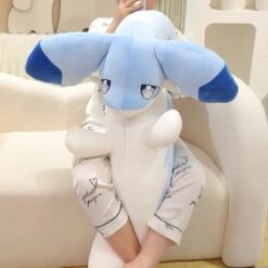 Sofi The Long Kawaii Baby Blue Hybrid Dragon Plushie -Kawaii Store kawaiies plushies plush softtoy sofi the long kawaii baby blue hybrid dragon plushie soft toy 458360