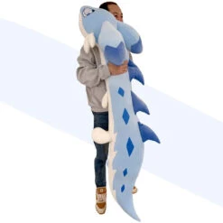 Sofi The Long Kawaii Baby Blue Hybrid Dragon Plushie -Kawaii Store kawaiies plushies plush softtoy sofi the long kawaii baby blue hybrid dragon plushie soft toy 479900