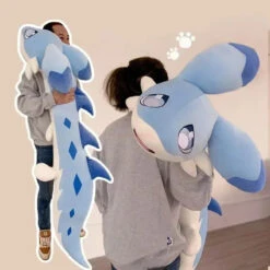 Sofi The Long Kawaii Baby Blue Hybrid Dragon Plushie -Kawaii Store kawaiies plushies plush softtoy sofi the long kawaii baby blue hybrid dragon plushie soft toy 817136