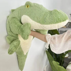 Soft Fluffy Green Crocodile Plush Toy 28 Soft Fluffy Green Crocodile Plush Toy -Kawaii Store kawaiies plushies plush softtoy soft fluffy green crocodile plush toy soft toy 928580