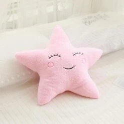 Soft Pastel Cloud Cushions -Kawaii Store kawaiies plushies plush softtoy soft pastel cloud cushions new home decor pink star 170745