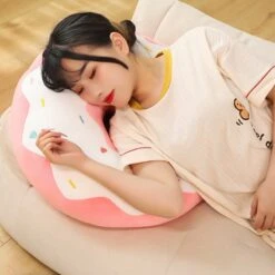 Soft Pastel Donut Cushion Plushies Collection -Kawaii Store kawaiies plushies plush softtoy soft pastel donut cushion plushies collection new soft toy 784096