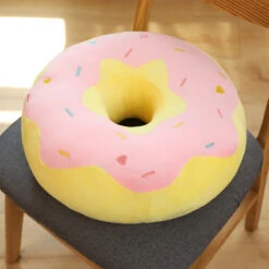 Soft Pastel Donut Cushion Plushies Collection -Kawaii Store kawaiies plushies plush softtoy soft pastel donut cushion plushies collection new soft toy pink 35cm 923054