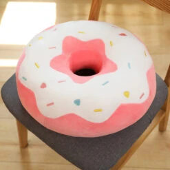 Soft Pastel Donut Cushion Plushies Collection -Kawaii Store kawaiies plushies plush softtoy soft pastel donut cushion plushies collection new soft toy white 35cm 778730