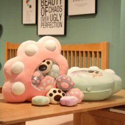 Soft Paw Candy Bag -Kawaii Store kawaiies plushies plush softtoy soft paw candy bag soft toy 368758