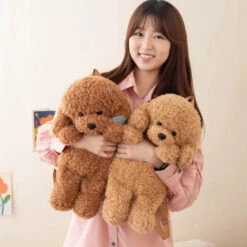 Apparel Soft Teddy Poodle Plush Backpack -Kawaii Store kawaiies plushies plush softtoy soft teddy poodle plush backpack bags 630767