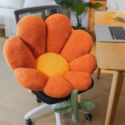 Spring Flower Pillow Seat -Kawaii Store kawaiies plushies plush softtoy spring flower pillow seat home decor 488622
