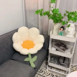 Spring Flower Pillow Seat -Kawaii Store kawaiies plushies plush softtoy spring flower pillow seat home decor 508673