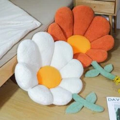Spring Flower Pillow Seat -Kawaii Store kawaiies plushies plush softtoy spring flower pillow seat home decor 577708