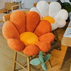 Spring Flower Pillow Seat -Kawaii Store kawaiies plushies plush softtoy spring flower pillow seat home decor 664805