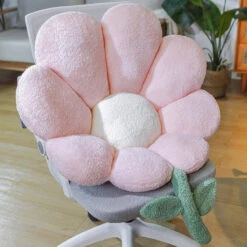 Spring Flower Pillow Seat -Kawaii Store kawaiies plushies plush softtoy spring flower pillow seat home decor pink 65cm 408616