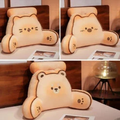 Squishy Bread Cat Dog Bear Resting Cushion Pillow Seat -Kawaii Store kawaiies plushies plush softtoy squishy bread cat dog bear resting cushion pillow soft toy 745817