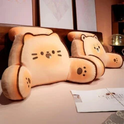 Squishy Bread Cat Dog Bear Resting Cushion Pillow Seat -Kawaii Store kawaiies plushies plush softtoy squishy bread cat dog bear resting cushion pillow soft toy 865524