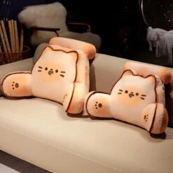 Squishy Bread Cat Dog Bear Resting Cushion Pillow Seat -Kawaii Store kawaiies plushies plush softtoy squishy bread cat dog bear resting cushion pillow soft toy 896782