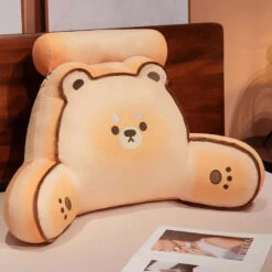 Squishy Bread Cat Dog Bear Resting Cushion Pillow Seat -Kawaii Store kawaiies plushies plush softtoy squishy bread cat dog bear resting cushion pillow soft toy bear 50cm 355150