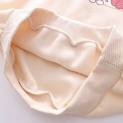 Apparel Strawberry Mikki Bunny Fleece Hoodies -Kawaii Store kawaiies plushies plush softtoy strawberry mikki bunny fleece hoodies hoodies 900188