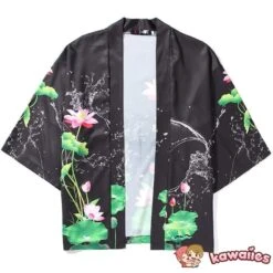 Apparel Suiren Water Lily Kimono -Kawaii Store kawaiies plushies plush softtoy suiren water lily kimono kimono 877044
