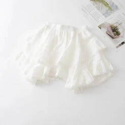 Apparel Summer Irregular Ruffle Mini Skirt -Kawaii Store kawaiies plushies plush softtoy summer irregular ruffle mini skirt apparel 690892