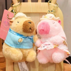 Summer Loving Capybara Plush -Kawaii Store kawaiies plushies plush softtoy summer loving capybara plush soft toy 154789