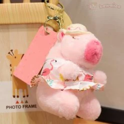 Summer Loving Capybara Plush -Kawaii Store kawaiies plushies plush softtoy summer loving capybara plush soft toy 392042
