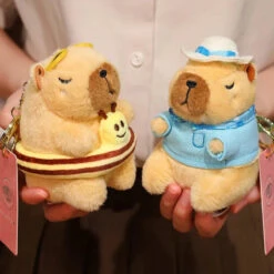 Summer Loving Capybara Plush -Kawaii Store kawaiies plushies plush softtoy summer loving capybara plush soft toy 476656