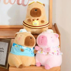 Summer Loving Capybara Plush -Kawaii Store kawaiies plushies plush softtoy summer loving capybara plush soft toy 717912
