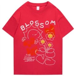 Apparel Sun Day Blossom Tee -Kawaii Store kawaiies plushies plush softtoy sun day blossom tee apparel red s 970377