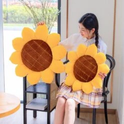 Sunny Sunflower Cushion 28 Sunny Sunflower Cushion -Kawaii Store kawaiies plushies plush softtoy sunny sunflower cushion cushions 893319