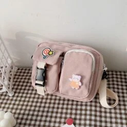 Apparel Super Bear Friends Satchel -Kawaii Store kawaiies plushies plush softtoy super bear friends satchel bags 558118