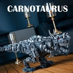 Super Mech Colossal Carnotaurus Dinosaur Building Set -Kawaii Store kawaiies plushies plush softtoy super mech colossal carnotaurus dinosaur building set new build it 343740