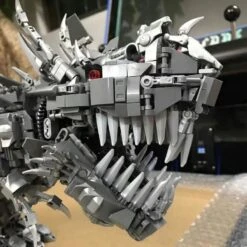 Super Mech Colossal Carnotaurus Dinosaur Building Set -Kawaii Store kawaiies plushies plush softtoy super mech colossal carnotaurus dinosaur building set new build it 604543