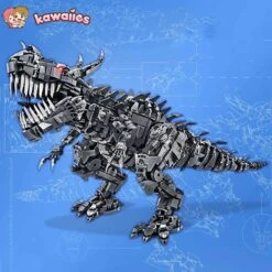 Super Mech Colossal Carnotaurus Dinosaur Building Set -Kawaii Store kawaiies plushies plush softtoy super mech colossal carnotaurus dinosaur building set new build it 918033
