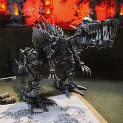 Super Mech Colossal Spinosaurus Dinosaur Building Set -Kawaii Store kawaiies plushies plush softtoy super mech colossal spinosaurus dinosaur building set build it 214925