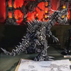 Super Mech Colossal Spinosaurus Dinosaur Building Set -Kawaii Store kawaiies plushies plush softtoy super mech colossal spinosaurus dinosaur building set build it 535937