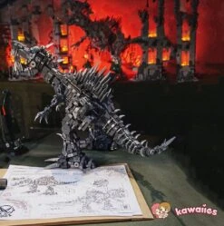 Super Mech Colossal Spinosaurus Dinosaur Building Set -Kawaii Store kawaiies plushies plush softtoy super mech colossal spinosaurus dinosaur building set build it 845965