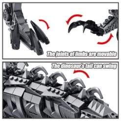 Super Mech Colossal T-Rex Dinosaur Building Set 37 Super Mech Colossal T-Rex Dinosaur Building Set -Kawaii Store kawaiies plushies plush softtoy super mech colossal t rex dinosaur building set build it 124456