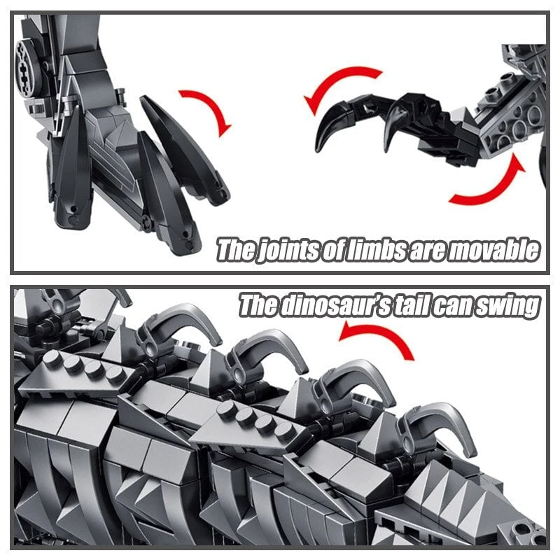 Super Mech Colossal T-Rex Dinosaur Building Set 18 Super Mech Colossal T-Rex Dinosaur Building Set - Image 16