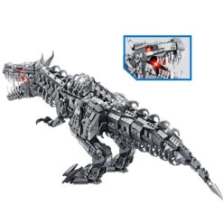 Super Mech Colossal T-Rex Dinosaur Building Set 38 Super Mech Colossal T-Rex Dinosaur Building Set -Kawaii Store kawaiies plushies plush softtoy super mech colossal t rex dinosaur building set build it 163781
