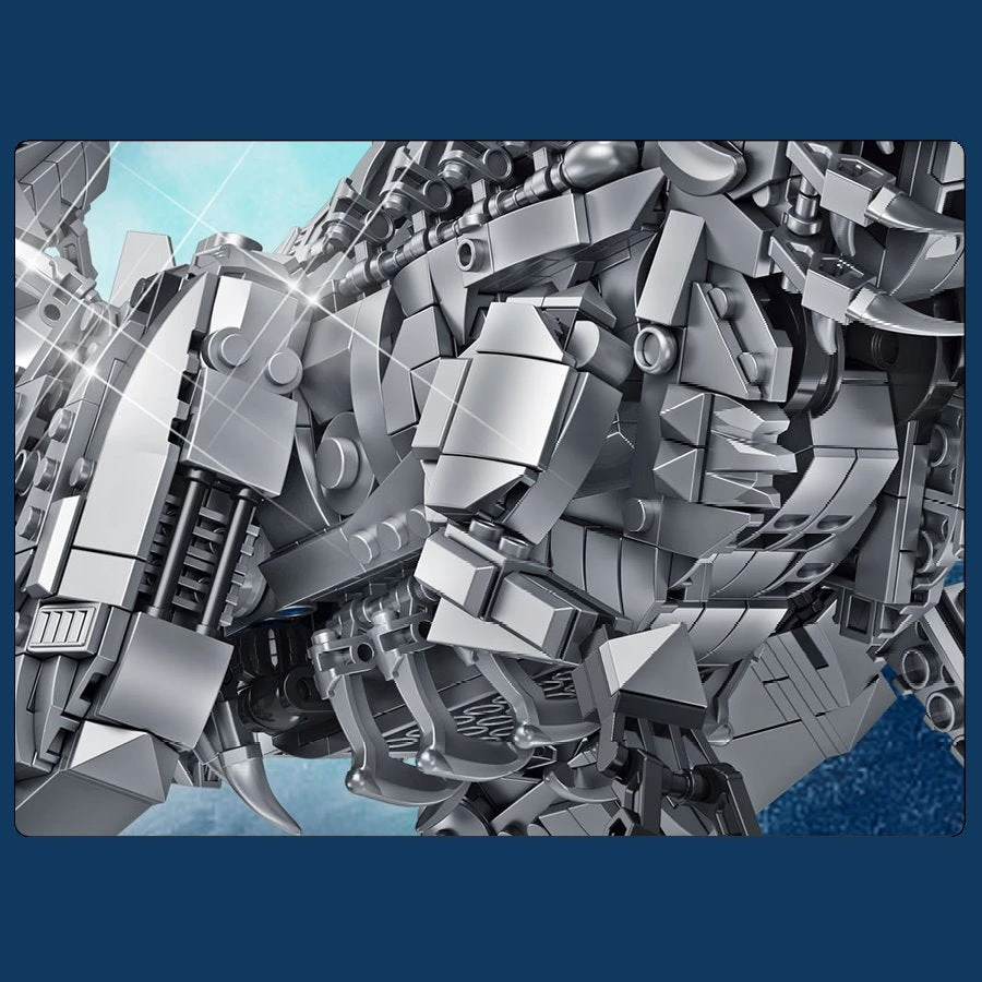 Super Mech Colossal T-Rex Dinosaur Building Set 20 Super Mech Colossal T-Rex Dinosaur Building Set - Image 18