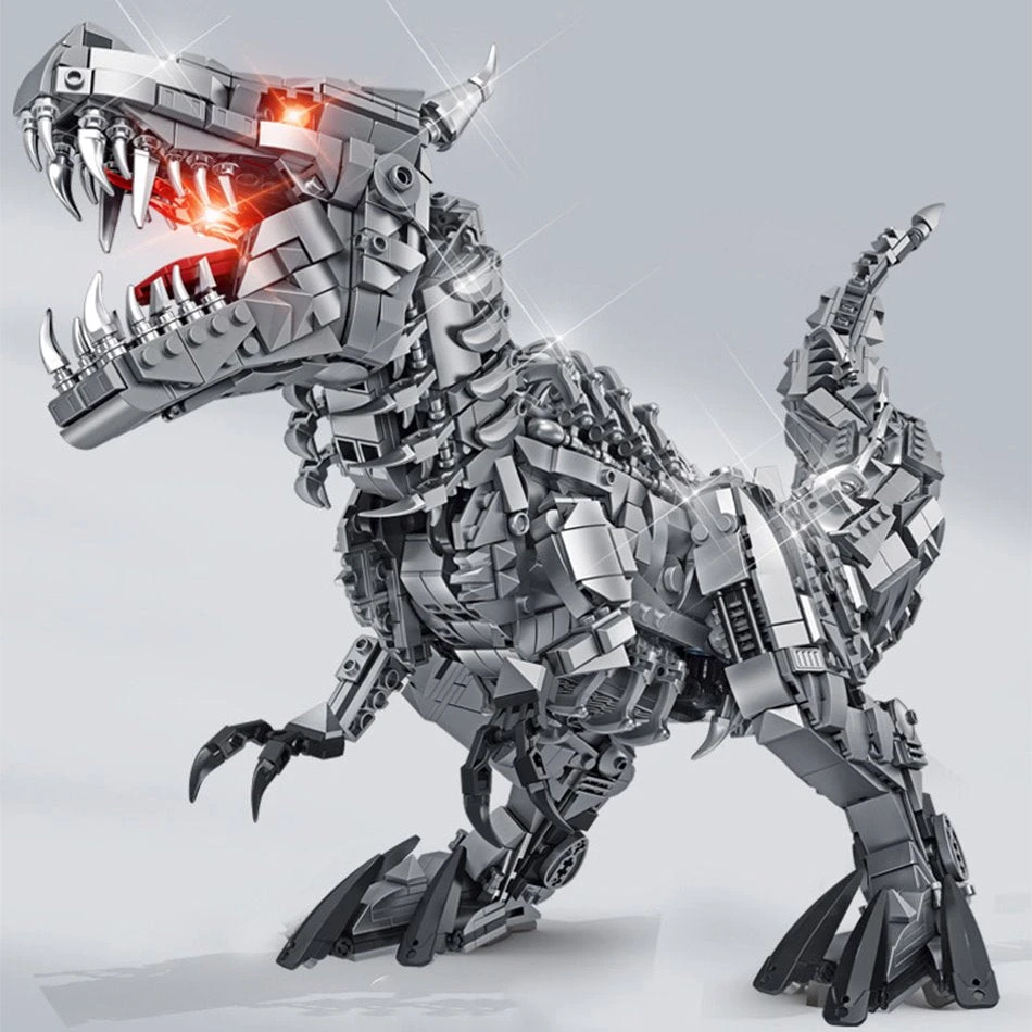 Super Mech Colossal T-Rex Dinosaur Building Set 4 Super Mech Colossal T-Rex Dinosaur Building Set - Image 2