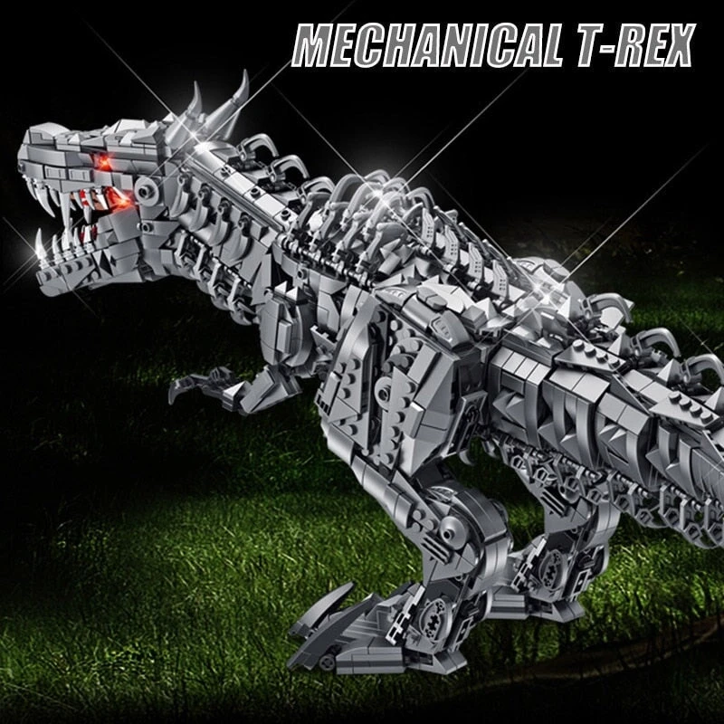 Super Mech Colossal T-Rex Dinosaur Building Set 15 Super Mech Colossal T-Rex Dinosaur Building Set - Image 13