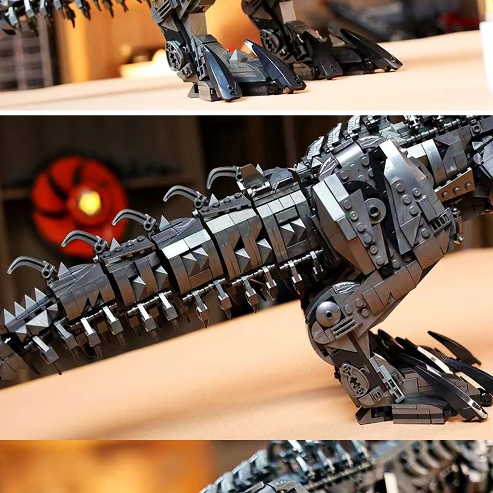 Super Mech Colossal T-Rex Dinosaur Building Set 10 Super Mech Colossal T-Rex Dinosaur Building Set - Image 8