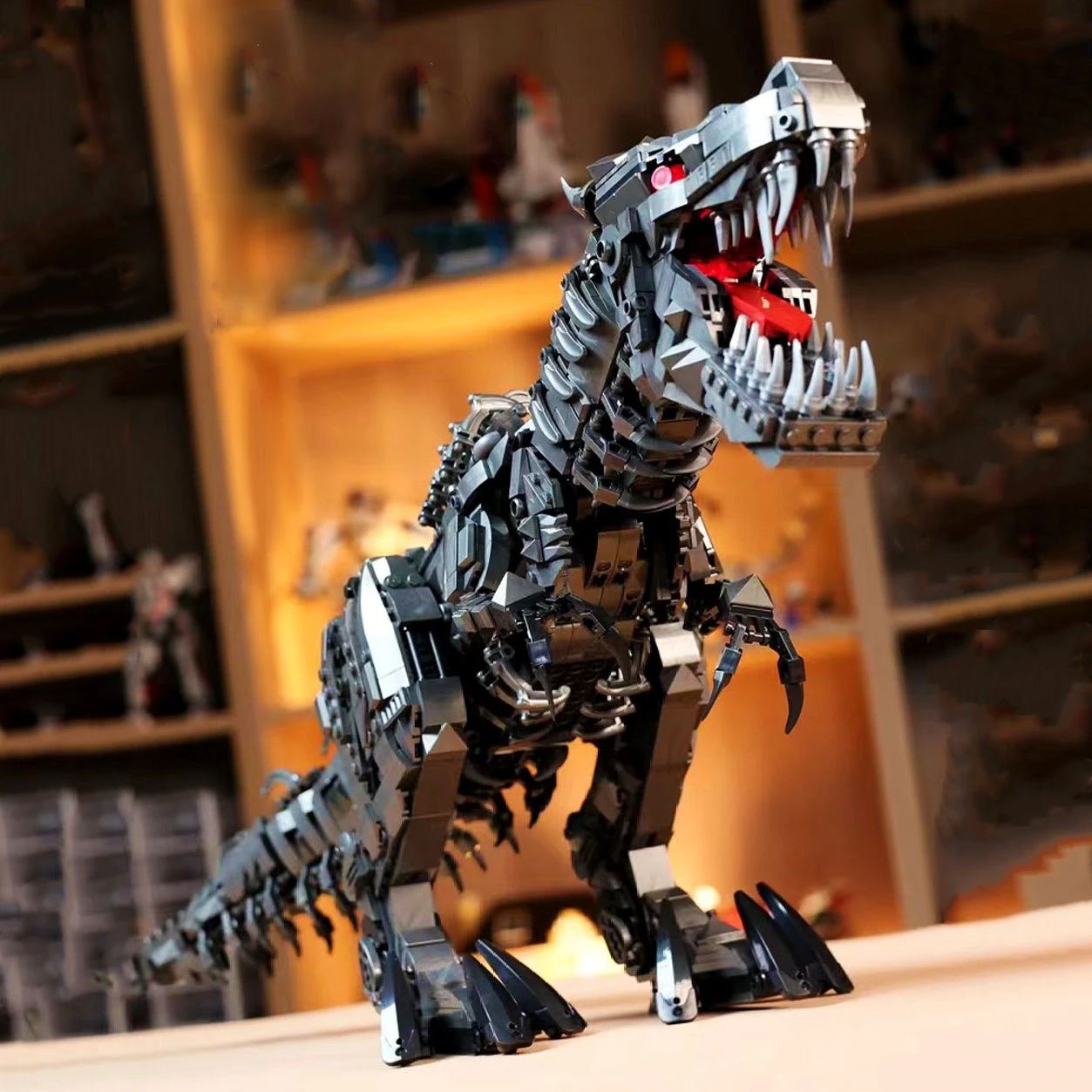 Super Mech Colossal T-Rex Dinosaur Building Set 3 Super Mech Colossal T-Rex Dinosaur Building Set