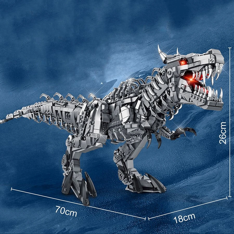 Super Mech Colossal T-Rex Dinosaur Building Set 6 Super Mech Colossal T-Rex Dinosaur Building Set - Image 4