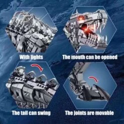 Super Mech Colossal T-Rex Dinosaur Building Set 31 Super Mech Colossal T-Rex Dinosaur Building Set -Kawaii Store kawaiies plushies plush softtoy super mech colossal t rex dinosaur building set build it 893213