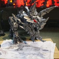 Super Mech Colossal Triceratops Dinosaur Building Set -Kawaii Store kawaiies plushies plush softtoy super mech colossal triceratops dinosaur building set build it 970074