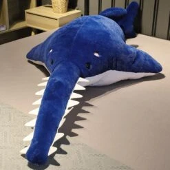 Super Sawfish -Kawaii Store kawaiies plushies plush softtoy super sawfish new soft toy blue 37in 95cm 320158