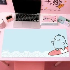 Accessories Surf With Big Tato Large Mouse Pad -Kawaii Store kawaiies plushies plush softtoy surf with big tato large mouse pad new accessories 221402